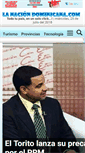 Mobile Screenshot of lanaciondominicana.com